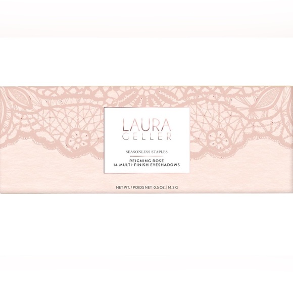 LAURA GELLER NEW YORK Seasonless Staples Reigning Rose 14 Pressed Eyesha… - Picture 2 of 11